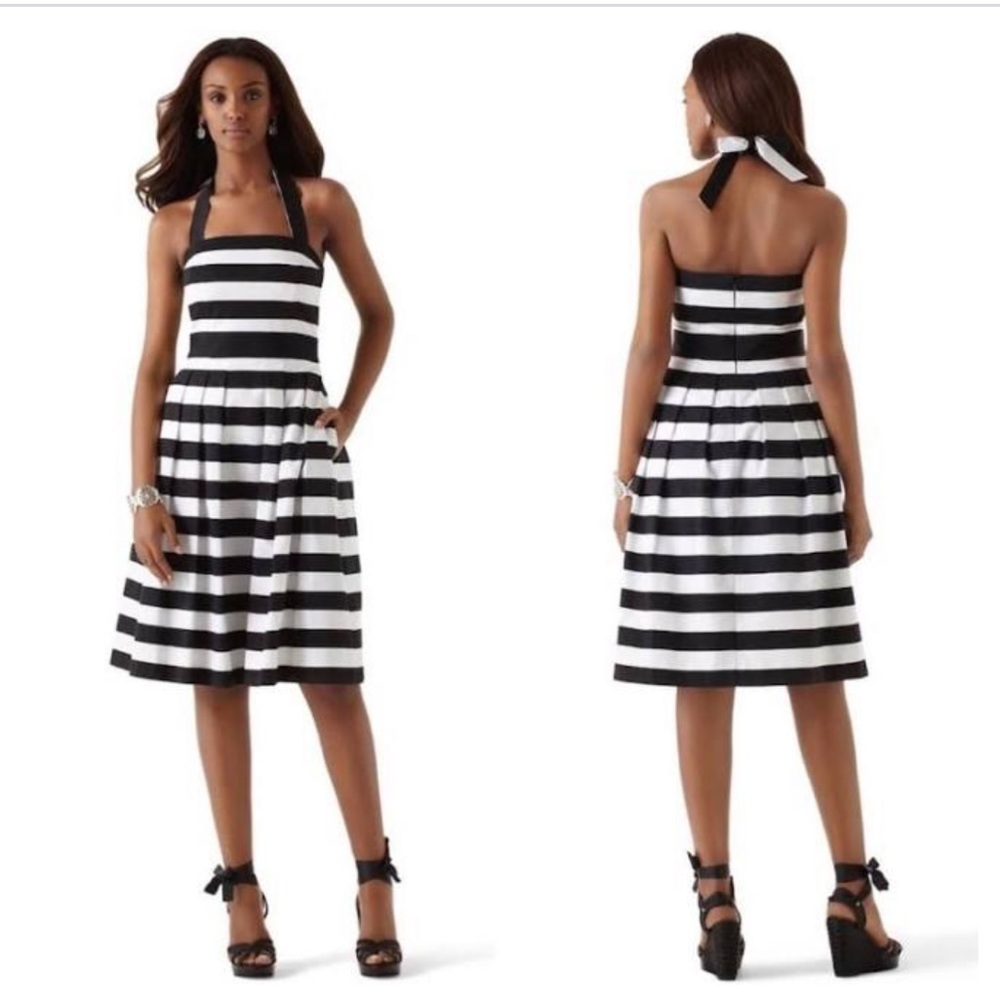 White House black market striped dress